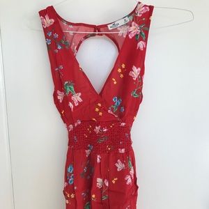 Hollister halter style romper